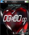 Flash Heart Clock